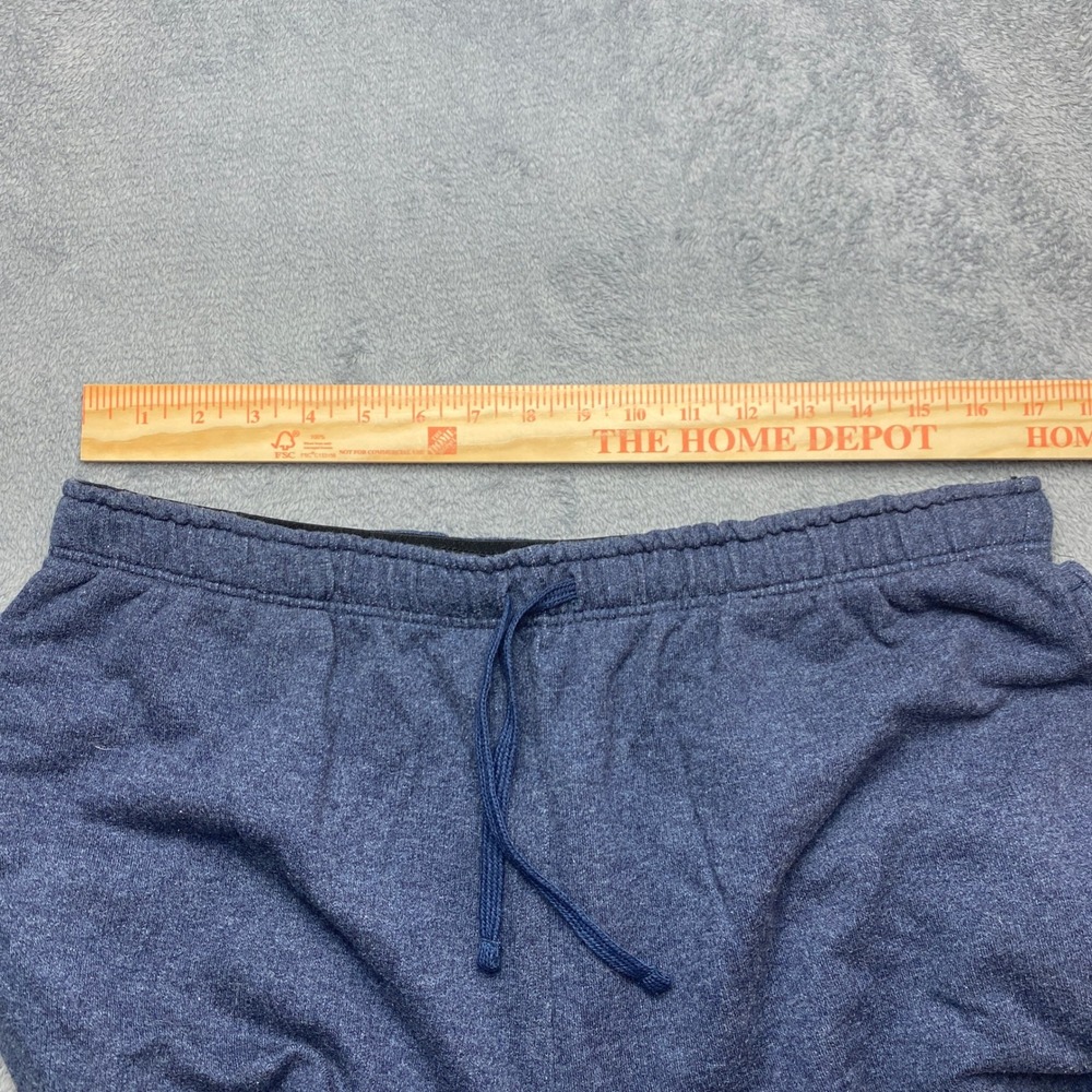 Eddie Bauer Sweatpants Mens XL Heather Blue Loungewear Drawstring Elastic Waist - Picture 6 of 10